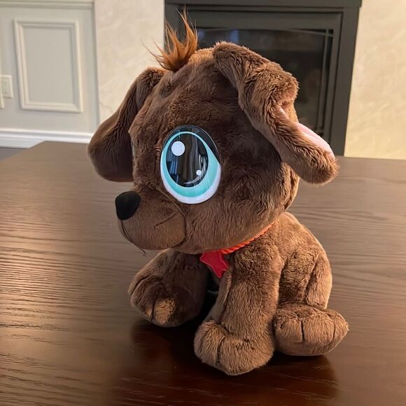 Rescue Tales Chocolate Lab Plush Pet Toy The Little Tikes Company Great Conditio - Picture 5 of 6